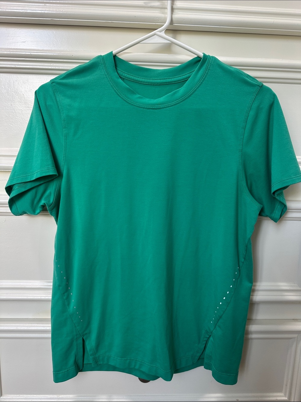 lululemon athletica Short Sleeve Crew Tee in Teal Green